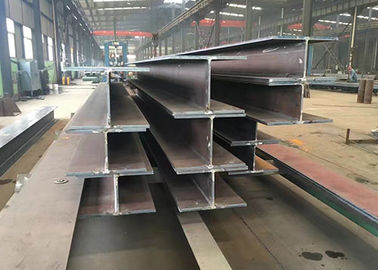 China Galvanized H beams with holes for building supplier